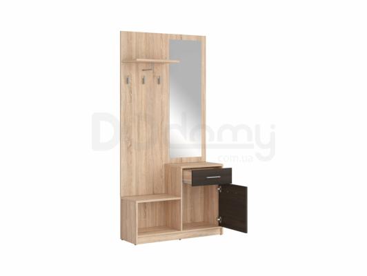 Прихожая BRW NEPO PPK Дуб сонома/Венге, фото 2