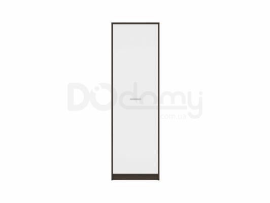 Книжный шкаф BRW NEPO REG1D Венге/Белый мат, фото 1