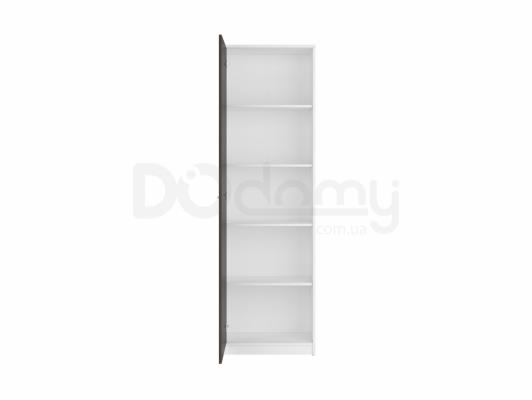 Книжкова шафа BRW NEPO REG1D білий/Венге, фото 2