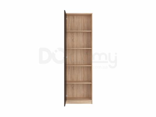 Книжкова шафа BRW NEPO REG1D дуб сонома/Венге, фото 2