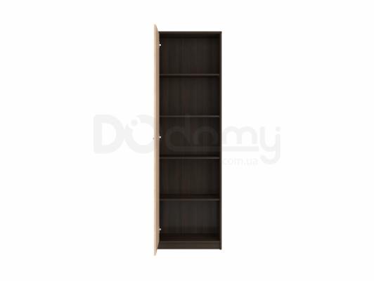 Книжкова шафа BRW NEPO REG1D Венге/дуб сонома, фото 2