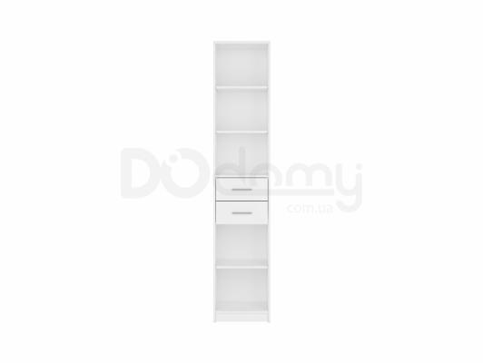 Книжный шкаф BRW NEPO REG2S/40 Белый, фото 1