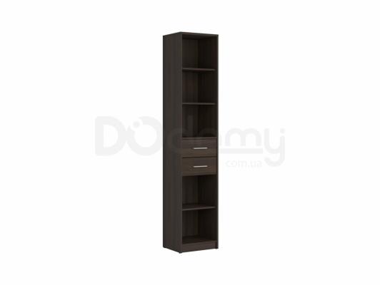 Книжный шкаф BRW NEPO REG2S/40 Венге, фото 1