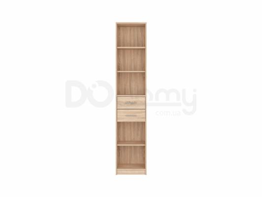 Книжкова шафа BRW NEPO REG2S/40 дуб сонома, фото 1