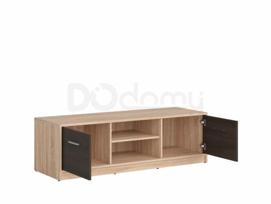 Тумба под телевизор BRW NEPO RTV2D Дуб сонома/Венге, фото 2