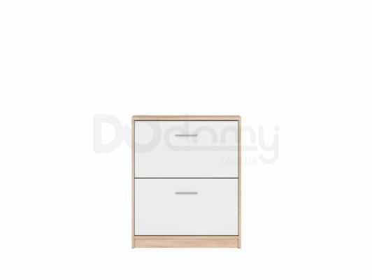 Шкафчик для обуви BRW NEPO SFB2K Дуб сонома/Белый, фото 1