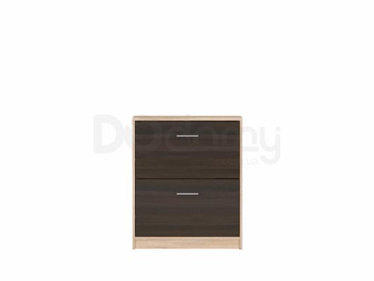 Шкафчик для обуви BRW NEPO SFB2K Дуб сонома/Венге, фото 1