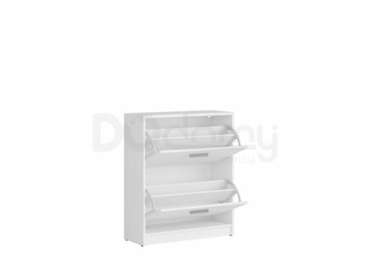 Шафка для взуття BRW NEPO SFB2K2 білий, фото 2