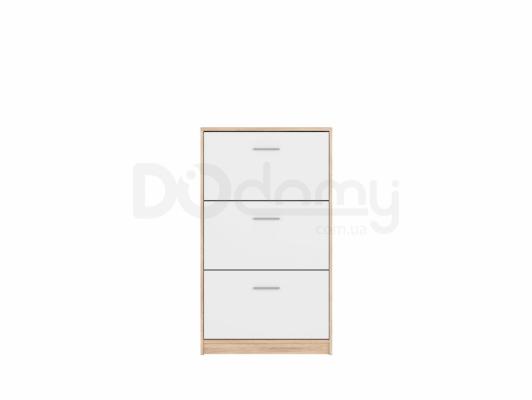 Шкафчик для обуви BRW NEPO SFB3K Дуб сонома/Белый, фото 1