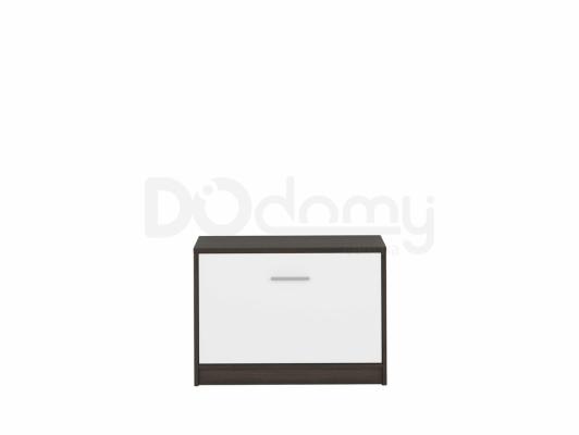 Шкафчик для обуви BRW NEPO SFK1K Венге/Белый мат, фото 1