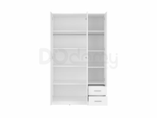 Шкаф BRW NEPO SZF3D2S Белый, фото 3
