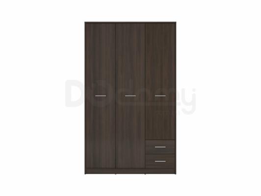 Шкаф BRW NEPO SZF3D2S Венге, фото 1