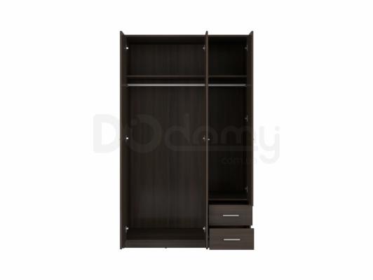 Шкаф BRW NEPO SZF3D2S Венге, фото 2