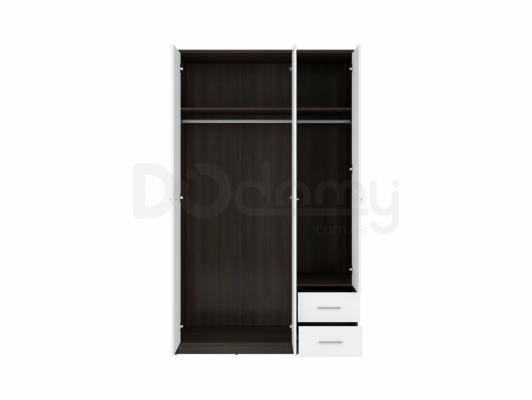 Шафа BRW NEPO SZF3D2S Венге/білий мат, фото 2