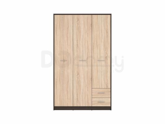 Шафа BRW NEPO SZF3D2S Венге/дуб сонома, фото 1