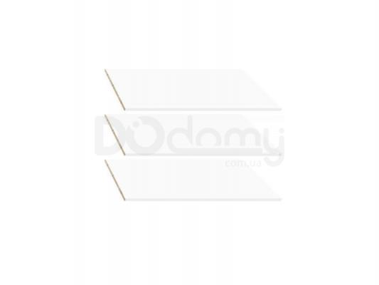 Полиці для шафи BRW NEPO SZF3D2S OPCJA 1 ( 3 SZTUKI PÓŁKA 759 MM) білий, фото 1