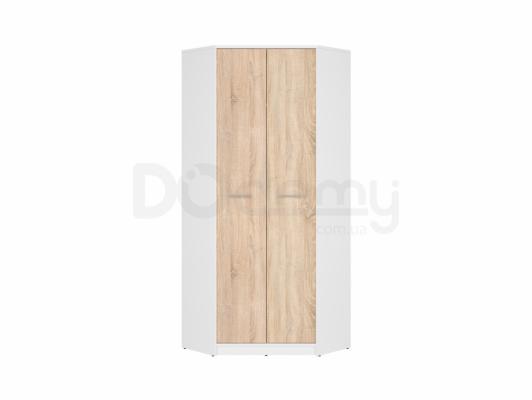 Шафа BRW NEPO SZFN2D білий/дуб сонома, фото 1