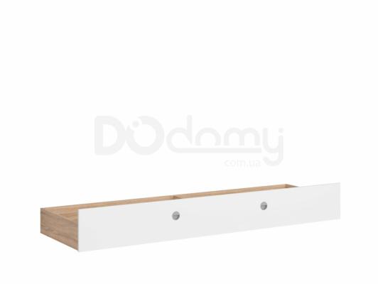 Висувний ящик для ліжка BRW NEPO SZU (OPCJA DO ŁÓŻKA LOZ/90A) дуб сонома/білий, фото 1