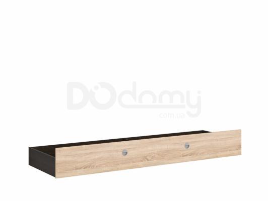 Висувний ящик для ліжка BRW NEPO SZU (OPCJA DO ŁÓŻKA LOZ/90A) Венге/дуб сонома, фото 1