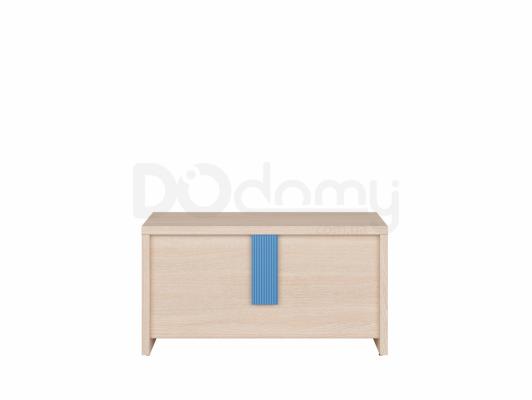 Корпусный BRW ящик CAPS KUF Светлый дуб belluno / Синий, фото 1