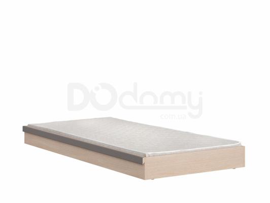 Ліжко нижнє BRW CAPS LOZ_85D (z materacem, bez wkładów) Світлий дуб belluno / Сірий, фото 1