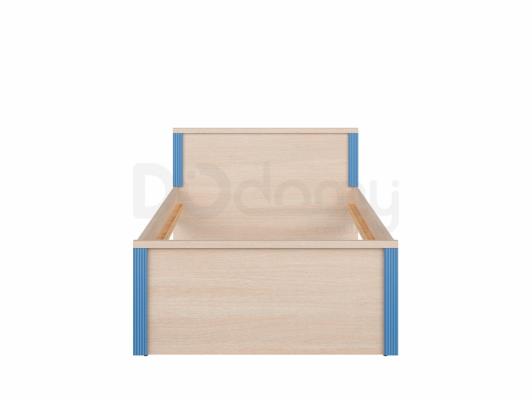 Кровать BRW CAPS LOZ_90 (bez materaca, bez wkładów) Светлый дуб belluno / Синий, фото 1