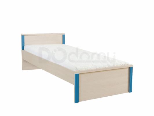 Кровать BRW CAPS LOZ_90 (bez materaca, bez wkładów) Светлый дуб belluno / Синий, фото 3