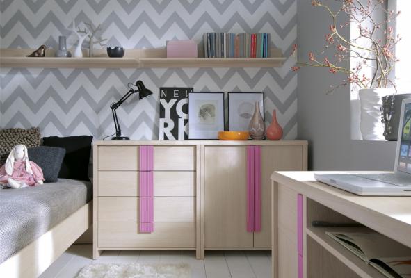 Полка BRW CAPS POL_120 Светлый дуб belluno, фото 3