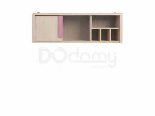 Полиця BRW CAPS SFW1D_120 Світлий дуб belluno / Рожевий, фото 1