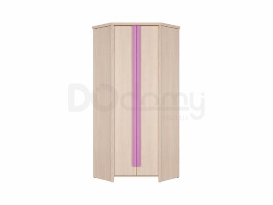 Шафа BRW CAPS SZFN2D Світлий дуб belluno / Рожевий, фото 1