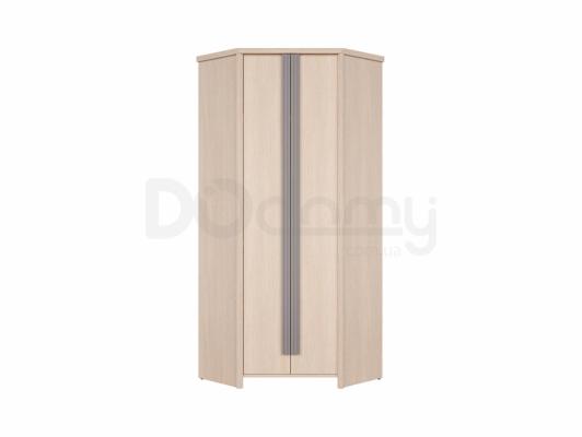 Шкаф BRW CAPS SZFN2D Светлый дуб belluno / Серый, фото 1