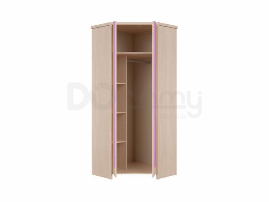 Шафа BRW CAPS SZFN2D Світлий дуб belluno / Рожевий, фото 2