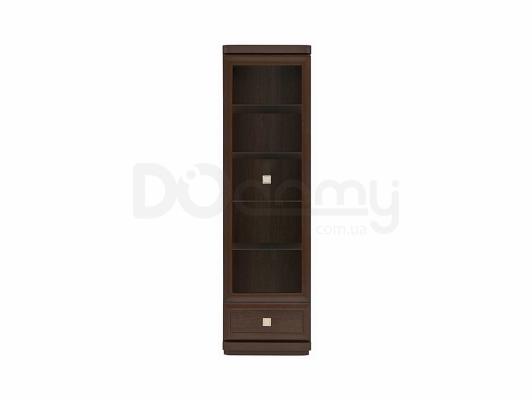 Книжный шкаф BRW OREGON REG1W1S Дуб ягненка, фото 1