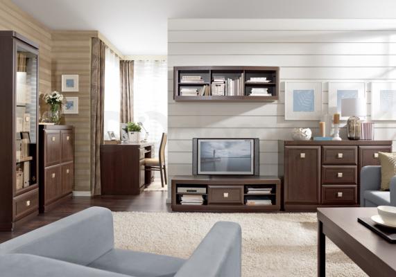 Тумба під телевізор BRW OREGON RTV1S дуб ягнети, фото 2