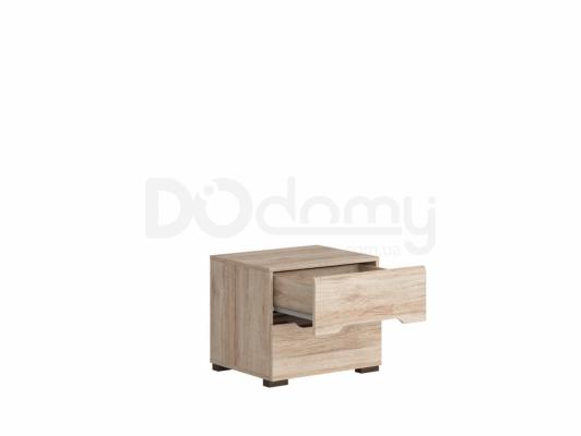 Приліжкова тумба BRW ELPASSO KOM2S дуб сан ремо, фото 2