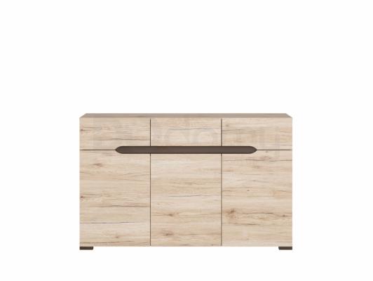 Комод BRW ELPASSO KOM3D3S дуб сан ремо, фото 1