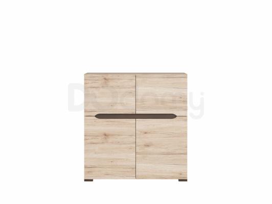 Комод BRW ELPASSO KOM4D дуб сан ремо, фото 1