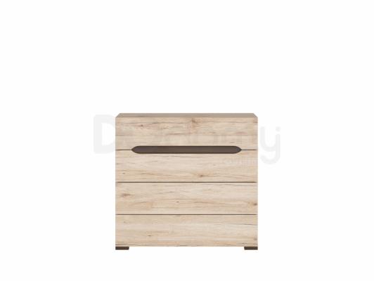 Комод BRW ELPASSO KOM4S/90 дуб сан ремо, фото 1