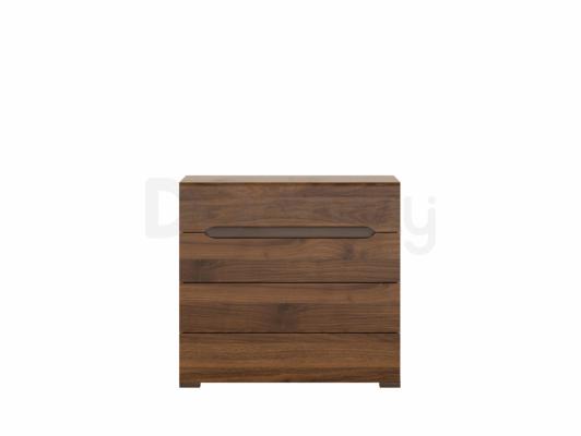 Комод BRW ELPASSO KOM4S/90 Дуб сан ремо/Орех, фото 1