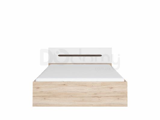 Ліжко BRW ELPASSO LOZ/160 дуб сан ремо / білий, фото 1