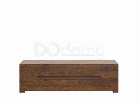 Тумба під телевізор BRW ELPASSO RTV2S дуб сан ремо/Горіх, фото 1