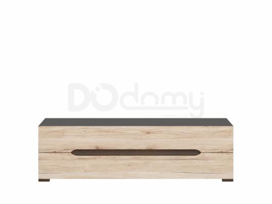 Тумба под телевизор BRW ELPASSO RTV2S Дуб сан ремо/Серый вольфрам, фото 1