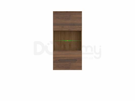 Шафка BRW ELPASSO SFW1W дуб сан ремо/Горіх, фото 1