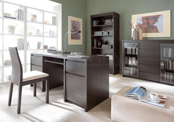 Письменный стол BRW KASPIAN BIU2D2S/160 Венге, фото 2