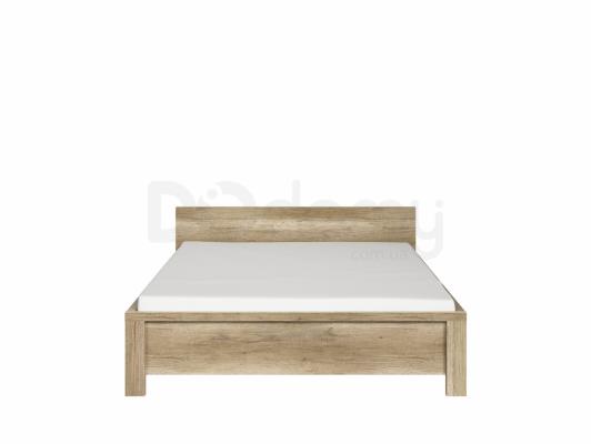 Ліжко BRW KASPIAN LOZ/140 дуб монумент, фото 1