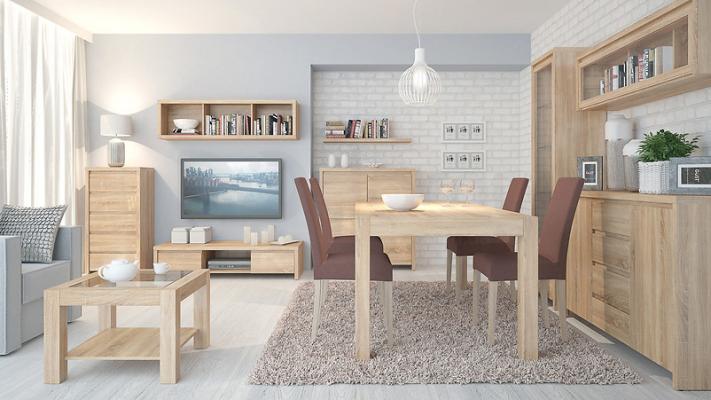 Полиця BRW KASPIAN POL/100 дуб монумент, фото 2