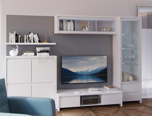 Полиця BRW KASPIAN SFW1W/140 білий, фото 2