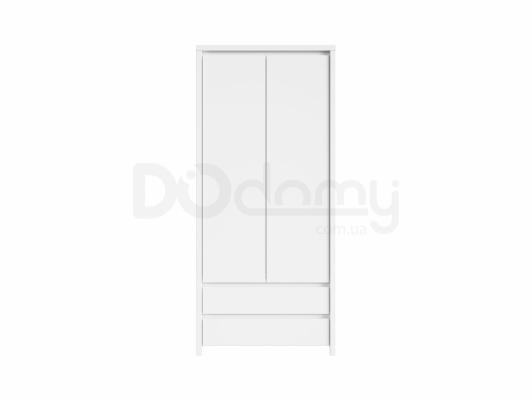 Шафа BRW KASPIAN SZF2D2S білий, фото 1