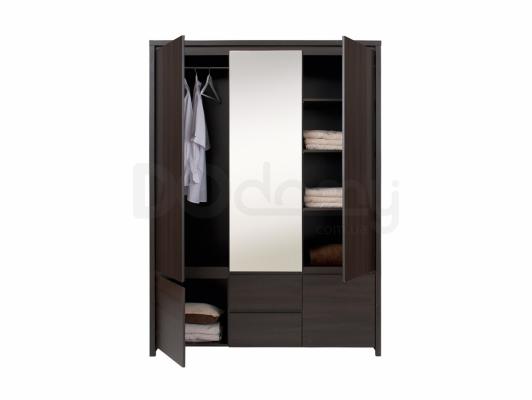 Шкаф BRW KASPIAN SZF5D2S Венге, фото 2