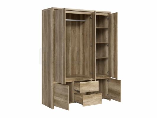 Шкаф BRW KASPIAN SZF5D2S Дуб монумент, фото 2